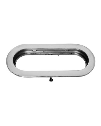 GG87203 - S.S. FLANGE MOUNT BEZEL W/ 4 STUDS FOR OVAL LIGHT GG87203 - S.S. FLANGE MOUNT BEZEL W/ 4 STUDS FOR OVAL LIGHT