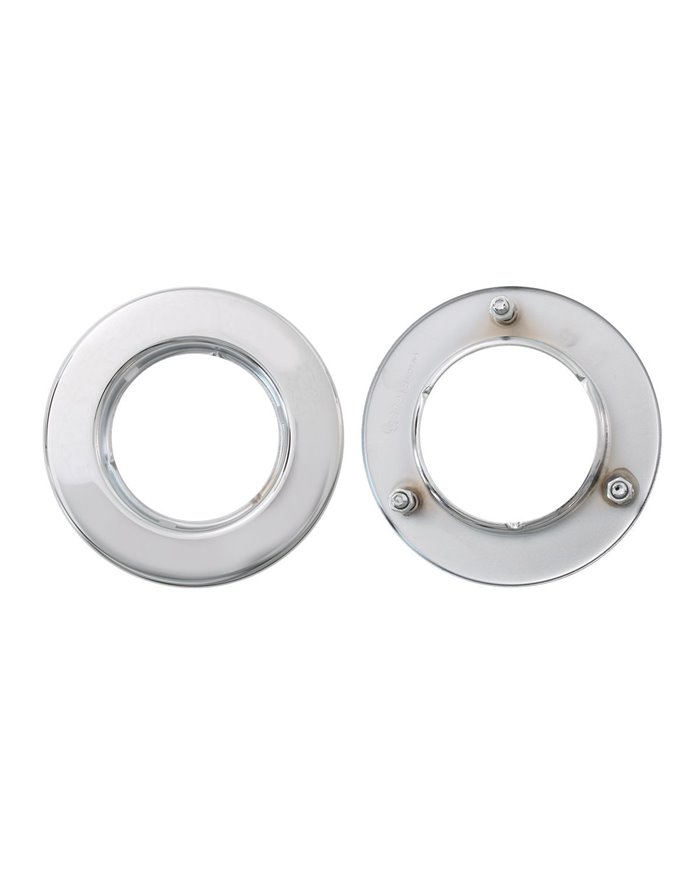 GG87213 - S.S. FLANGE MOUNT BEZEL W/ 3 STUDS FOR 2-1/2" LIGHT