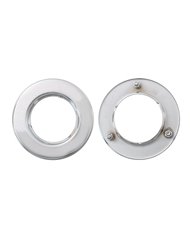 GG87213 - S.S. FLANGE MOUNT BEZEL W/ 3 STUDS FOR 2-1/2" LIGHT