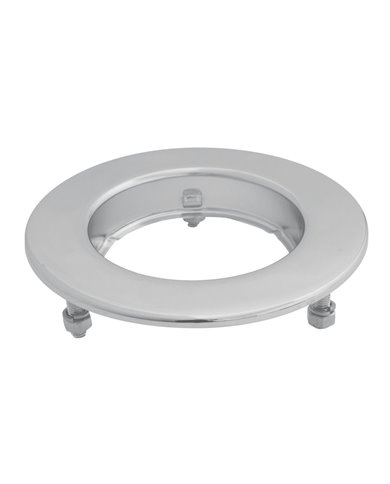 GG87218 - CR. STEEL FLANGE MOUNT RIM W/3 STUDS FOR GG 2.5" LED LIGHTS GG87218 - CR. STEEL FLANGE MOUNT RIM W/3 STUDS FOR GG 2.5" LED LIGHTS