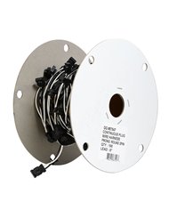 GG87547 - 6" FEMALE ROUND 2PIN PLUG CONTINUOUS WIRE ROLL, 100 PLUG GG87547 - 6" FEMALE ROUND 2PIN PLUG CONTINUOUS WIRE ROLL, 100 PLUG