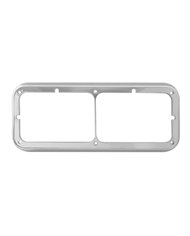 GG87591 - CR. PLASTIC DUAL HEADLIGHT BEZEL W/O VISOR FOR PETE,KW,FL GG87591 - CR. PLASTIC DUAL HEADLIGHT BEZEL W/O VISOR FOR PETE,KW,FL