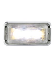 GG87636 - SMALL RECT. WHITE UTILITY LED LIGHT W/ CR. RIM & PIGTAIL GG87636 - SMALL RECT. WHITE UTILITY LED LIGHT W/ CR. RIM & PIGTAIL