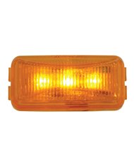 GG87640 - SMALL RECT. AMBER 3-LED SEALED LIGHT GG87640 - SMALL RECT. AMBER 3-LED SEALED LIGHT
