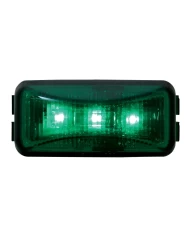 GG87648 - SMALL RECT. GREEN/GREEN 3-LED INTERIOR USE SEALED LIGHT GG87648 - SMALL RECT. GREEN/GREEN 3-LED INTERIOR USE SEALED LIGHT
