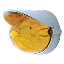 UP37450-19 LED Watermelon Flush Mount Kit With Visor - Amber LED/Amber Lens