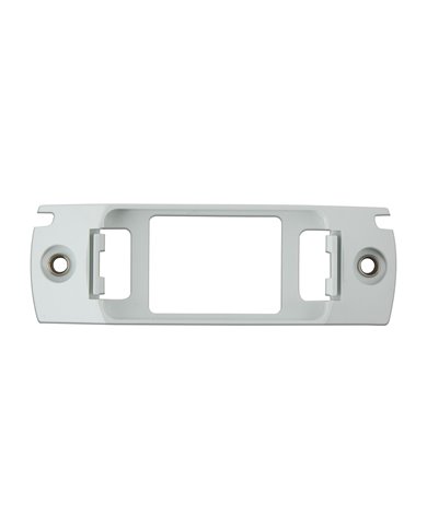 GG87679 - WHITE RAIL STYLE RIM FOR SMALL RECT. SEALED MARKER LIGHT GG87679 - WHITE RAIL STYLE RIM FOR SMALL RECT. SEALED MARKER LIGHT
