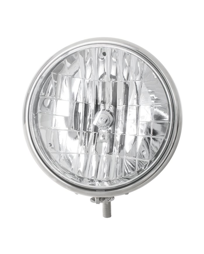 GG87730 - S.S. 9-1/2" HEADLIGHT W/ LENS & 9007 HALOGEN BULB GG87730 - S.S. 9-1/2" HEADLIGHT W/ LENS & 9007 HALOGEN BULB