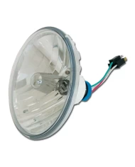 GG87738 - 8-1/2" PLASTIC LENS W/9007 HALOGEN BULB HEADLIGHT GG87738 - 8-1/2" PLASTIC LENS W/9007 HALOGEN BULB HEADLIGHT