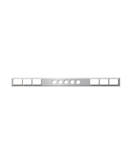 GG88019 - 1 PC CR. REAR LIGHT BAR W/ RECT. & 2-1/4" HOLES GG88019 - 1 PC CR. REAR LIGHT BAR W/ RECT. & 2-1/4" HOLES
