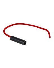 GG88092 - 7" LEAD SINGLE FEMALE PLUG FOR 0.180 BULLET, RED WIRE GG88092 - 7" LEAD SINGLE FEMALE PLUG FOR 0.180 BULLET, RED WIRE