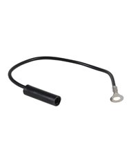 GG88093 - 7" LEAD SINGLE FEMALE PLUG FOR 0.180 BULLET, BLACK WIRE/RING GG88093 - 7" LEAD SINGLE FEMALE PLUG FOR 0.180 BULLET, BLACK WIRE/RING