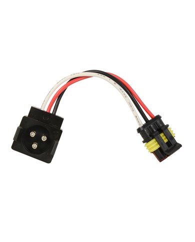 GG88095 - MALE G 3PIN TO WEATHER PACK 3PIN ADAPTER PLUG (4INCH LEAD) GG88095 - MALE G 3PIN TO WEATHER PACK 3PIN ADAPTER PLUG (4INCH LEAD)