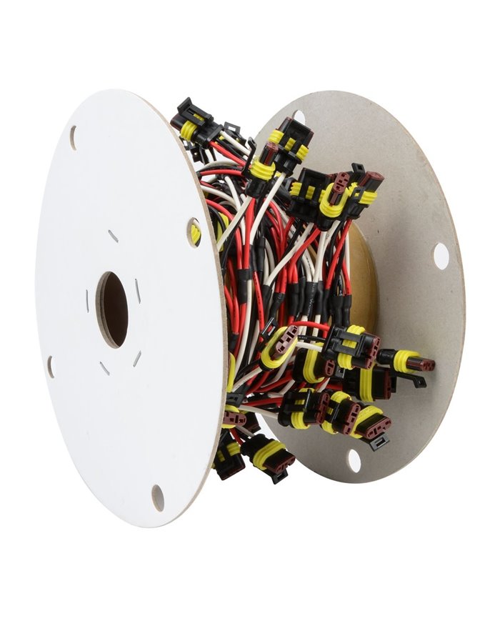 GG88097 - 3 PIN T-F/F CONTINUOUS WIRE HARNESS, 7" LEAD, 50 PLUGS GG88097 - 3 PIN T-F/F CONTINUOUS WIRE HARNESS, 7" LEAD, 50 PLUGS