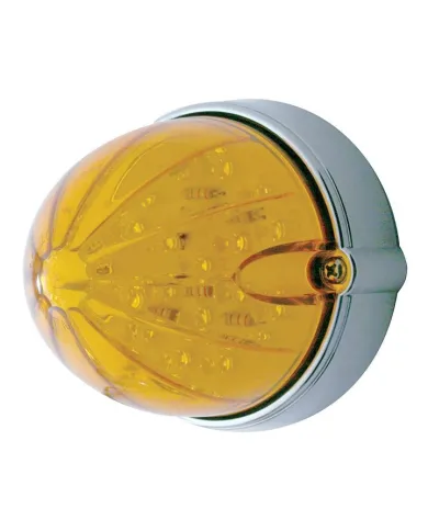UP37452-19 LED Watermelon Flush Mount Kit - Amber LED/Amber Lens
