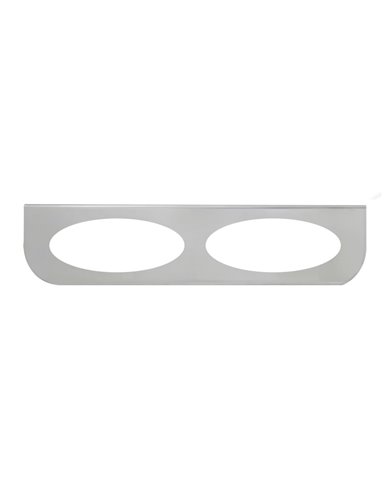 GG89039 - 16-1/2" CR. L BRACKET W/Y2K LIGHT HOLES GG89039 - 16-1/2" CR. L BRACKET W/Y2K LIGHT HOLES