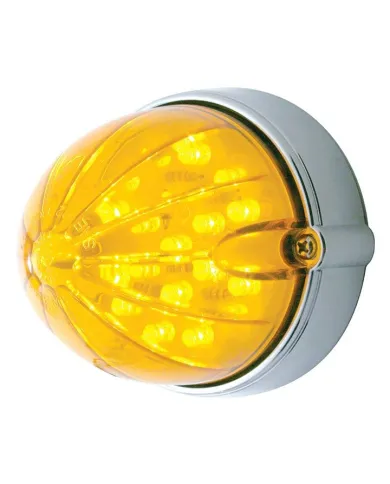 UP37452-19 LED Watermelon Flush Mount Kit - Amber LED/Amber Lens