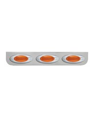 GG89050 - 24-3/4" CR L BRACKET W/3 AMBER Y2K LIGHTS