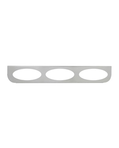 GG89059 - 24-3/4" CR. L BRACKET W/Y2K LIGHT HOLES GG89059 - 24-3/4" CR. L BRACKET W/Y2K LIGHT HOLES
