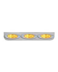 GG89066 - 24-3/4" SS L BRACKET W/3 AMBER Y2K SPYDER LED LIGHT GG89066 - 24-3/4" SS L BRACKET W/3 AMBER Y2K SPYDER LED LIGHT