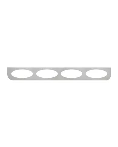 GG89079 - 33-1/4" CR. L BRACKET W/Y2K LIGHT HOLES GG89079 - 33-1/4" CR. L BRACKET W/Y2K LIGHT HOLES
