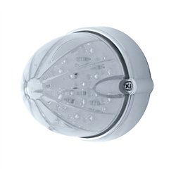 UP37453-19 LED Watermelon Flush Mount Kit - Amber LED/Clear Lens