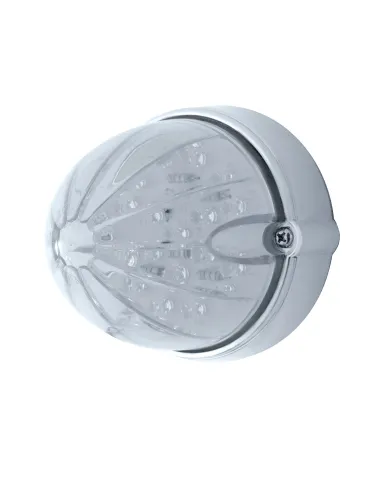 UP37453-19 LED Watermelon Flush Mount Kit - Amber LED/Clear Lens
