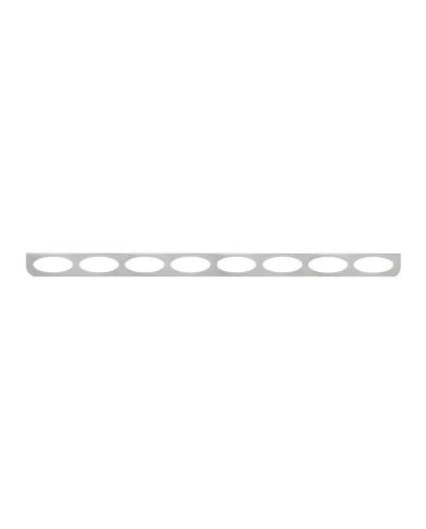 GG89099 - S.S. 79-1/2" L BRACKET W/Y2K LIGHT HOLES GG89099 - S.S. 79-1/2" L BRACKET W/Y2K LIGHT HOLES