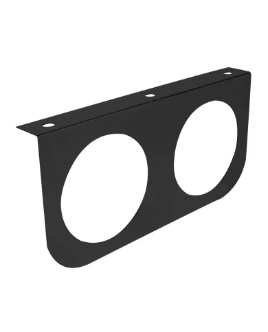 GG89219 - BLACK L BRACKET W/ TWO HOLES FOR 4" SEALED LIGHT GG89219 - BLACK L BRACKET W/ TWO HOLES FOR 4" SEALED LIGHT