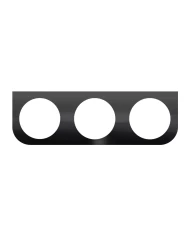 GG89229 - 3 HOLES BLACK L BRACKET FOR 4" SEALED LIGHT GG89229 - 3 HOLES BLACK L BRACKET FOR 4" SEALED LIGHT
