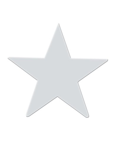 GG90211 - CR. 2" STAR W/ STUD GG90211 - CR. 2" STAR W/ STUD