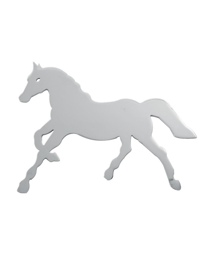 GG90471 - CR. SMALL HORSE, W/ STUDS R/H, 4-1/2"X6"
