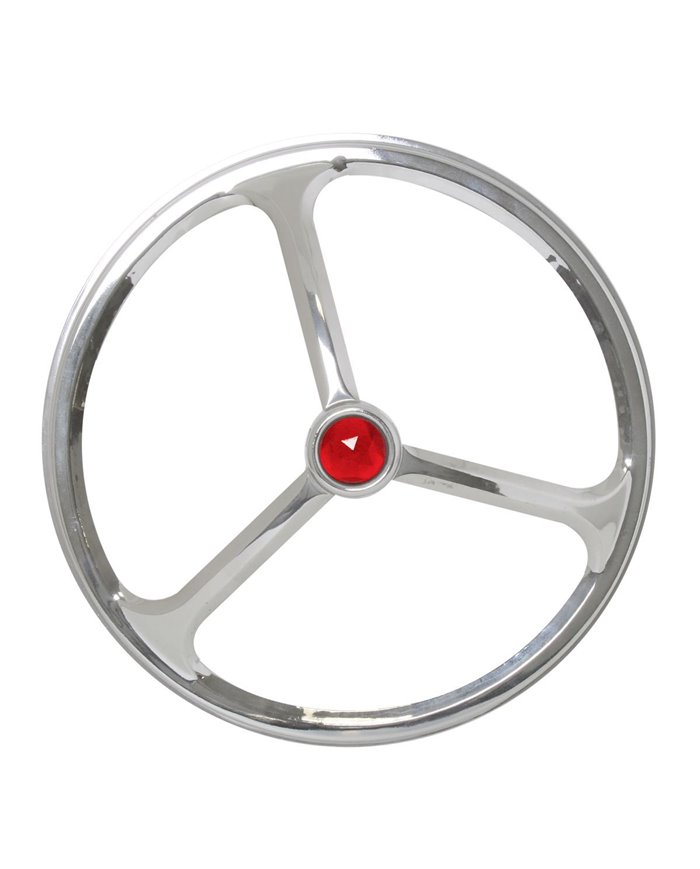 GG90881 - 7" CR. LUCAS HEADLIGHT COVER W/RED DOT