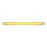 UP37510-23 LED 17-1/4" Reflector Turn Signal Light Bar With Bezel - Amber LED/Amber Lens