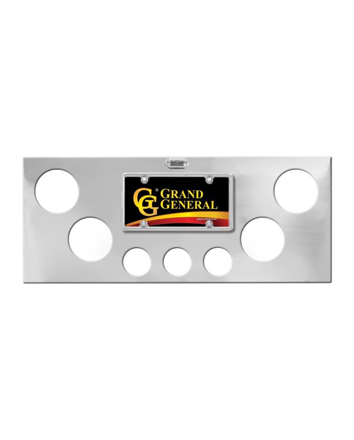 GG91639 - S.S. REAR LITE PANEL W/BACKING PLATE & 4"/2.5" HOLES GG91639 - S.S. REAR LITE PANEL W/BACKING PLATE & 4"/2.5" HOLES