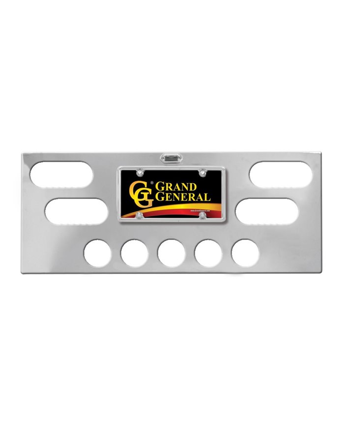 GG91649 - S.S. REAR LITE PANEL W/BACKING PLATE & OVAL/2.5" HOLES GG91649 - S.S. REAR LITE PANEL W/BACKING PLATE & OVAL/2.5" HOLES
