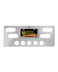GG91649 - S.S. REAR LITE PANEL W/BACKING PLATE & OVAL/2.5" HOLES GG91649 - S.S. REAR LITE PANEL W/BACKING PLATE & OVAL/2.5" HOLES