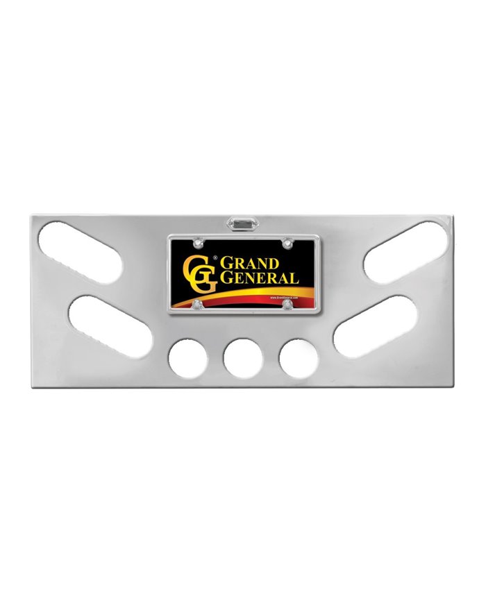 GG91658 - CR. REAR LIGHT PANEL W/BACKING PLATE & OVAL/2.5" HOLES