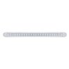 UP37512-23 LED 17-1/4" Reflector Turn Signal Light Bar With Bezel - Amber LED/Clear Lens