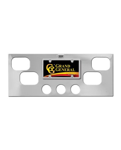 GG91669 - S.S. REAR LITE PANEL W/BACKING PLATE & RECT./2.5" HOLES GG91669 - S.S. REAR LITE PANEL W/BACKING PLATE & RECT./2.5" HOLES