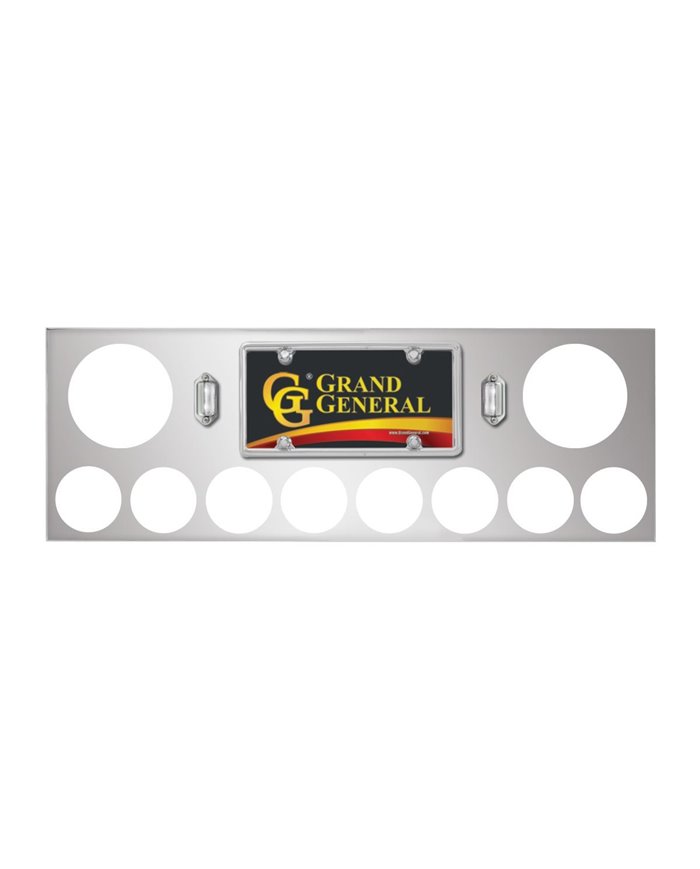 GG91899 - SS REAR LIGHT PANEL W/4-7/16" & 2-1/4" HOLES & COVER