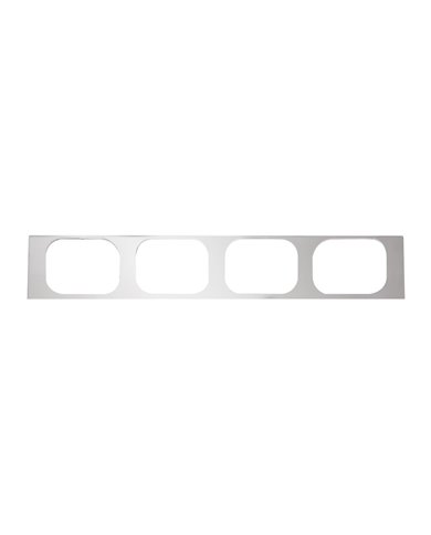 GG91949 - 34"X8" CR. REAR LIGHT PANEL & COVER W/4-RECT. HOLES GG91949 - 34"X8" CR. REAR LIGHT PANEL & COVER W/4-RECT. HOLES