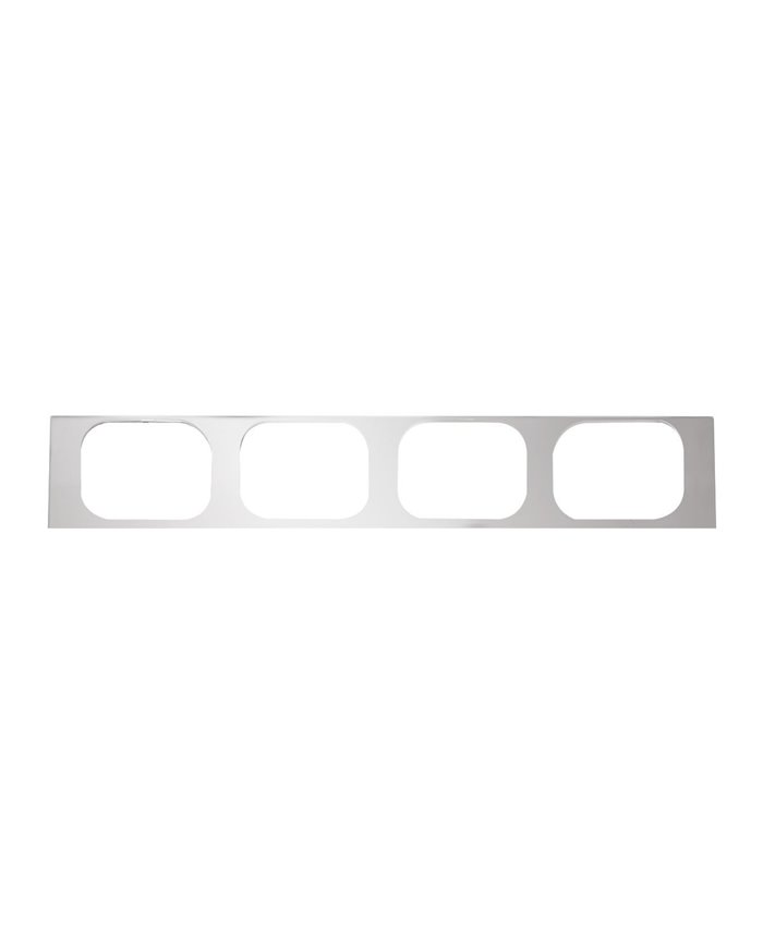 GG91949 - 34"X8" CR. REAR LIGHT PANEL & COVER W/4-RECT. HOLES