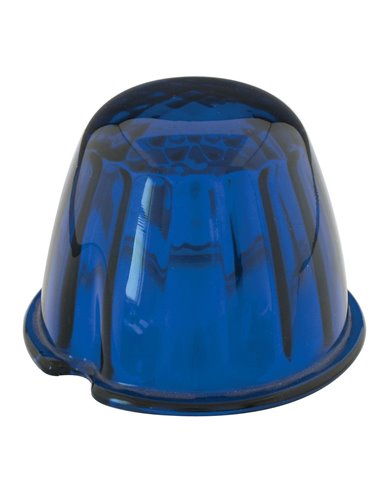 GG92002 - 3.5" REFLECTOR BLUE GLASS LENS GG92002 - 3.5" REFLECTOR BLUE GLASS LENS