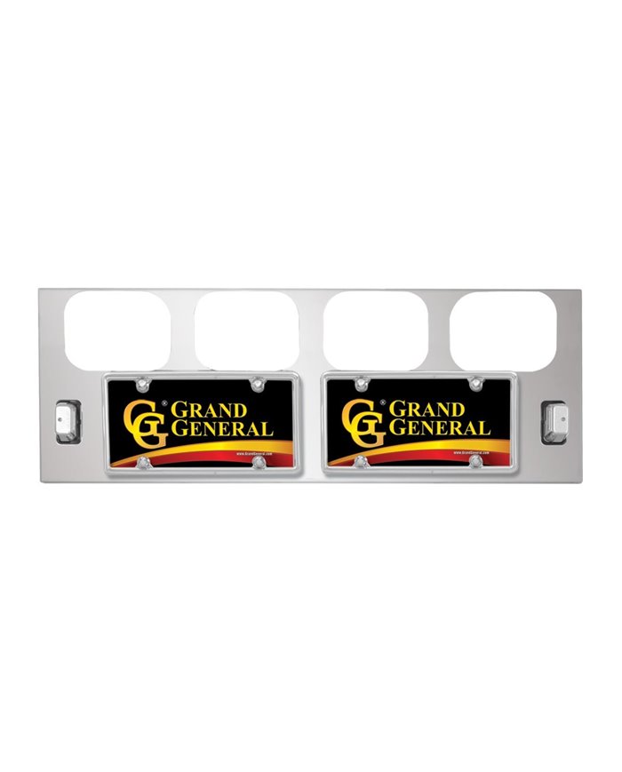 GG92463 - CR. REAR LIGHT PANEL W/RECT. & 2 LIC. FRAM HOLES GG92463 - CR. REAR LIGHT PANEL W/RECT. & 2 LIC. FRAM HOLES