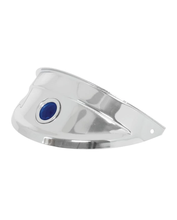 GG92472 - 7" CR. HEADLIGHT VISOR W/BLUE DOT GG92472 - 7" CR. HEADLIGHT VISOR W/BLUE DOT