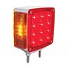 UP37578-27 LED Double Face Turn Signal Light (Driver) - Amber & Red LED/Amber & Red Lens
