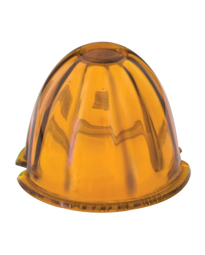 GG92801 - 3.5" LIGHT AMBER WATERMELON GLASS LENS GG92801 - 3.5" LIGHT AMBER WATERMELON GLASS LENS