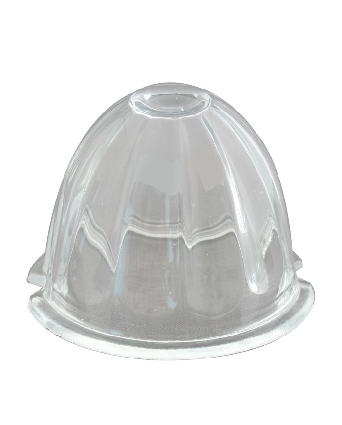 GG92806 - 3.5" CLEAR WATERMELON GLASS LENS GG92806 - 3.5" CLEAR WATERMELON GLASS LENS