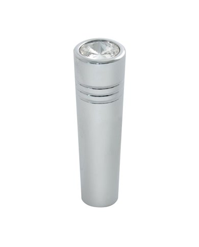 GG92862 - 2-1/4" CR. ALUM. TOGGLE SWITCH EXTEN. W/CLEAR CRYSTAL FOR KW GG92862 - 2-1/4" CR. ALUM. TOGGLE SWITCH EXTEN. W/CLEAR CRYSTAL FOR KW